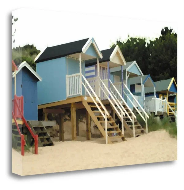 26x22 x 39x22 Beach Hut III by Stuart Roy Fine Art Giclee Print