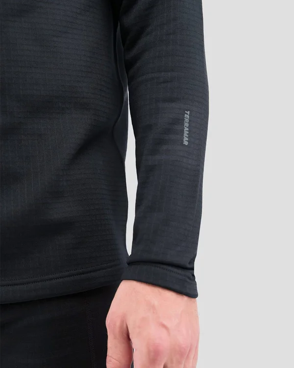 3.0 Men's Ecolator Performance Quarter Zip 2XL - Dark Grey Heather