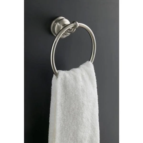 KOHLER K-12165-BN Fairfax Towel Ring - Vibrant Brushed Nickel