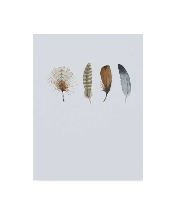 Trademark Fine Art Ic01715-C1419Gg Incado 'Feather 12' Canvas Art, 14X1