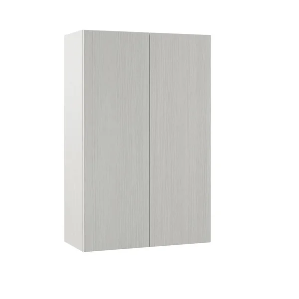 Hampton Bay Designer Series Edgeley Assembled 27x42x12 in. Wall Kitchen Cabinet in Glacier