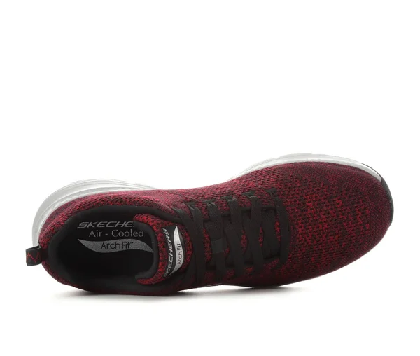Skechers Men's Arch Fit Paradyme Sneaker, Red/Black