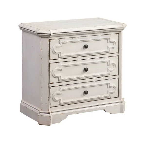 Coast to Coast Three Drawer Chest - White