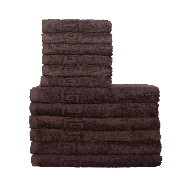 Context Solid Black 24 Piece 100% Cotton Hand Towel