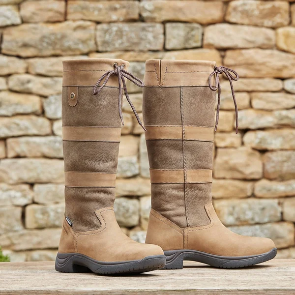 Dark Brown Dublin River Boots III, Wide