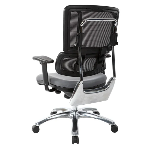Vertical Black Mesh Back Chair
