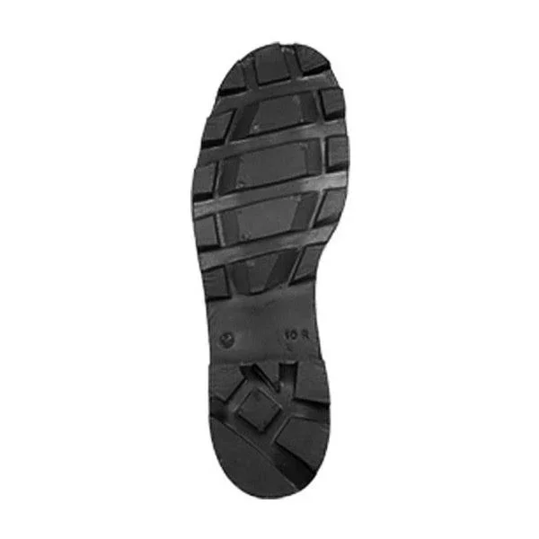 McRae Footwear Men's 10 Combat Boot with Panama Outsole 6189, Black