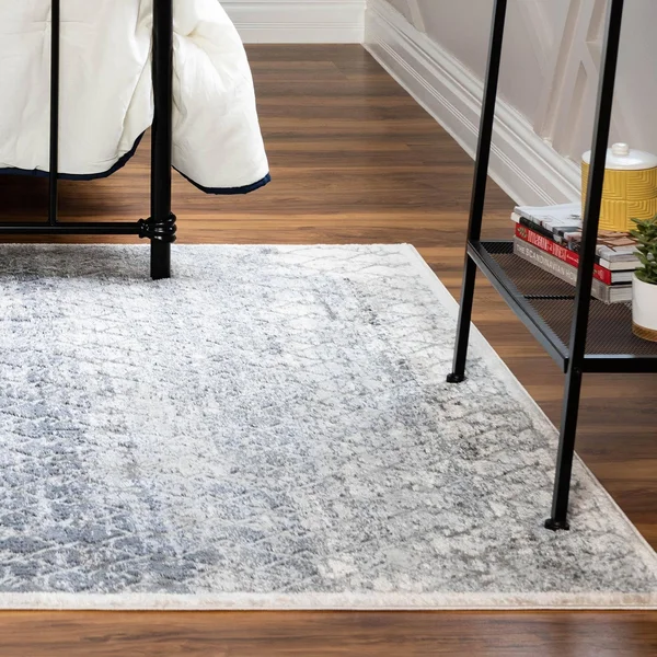 Caspian Gray Vintage 4x6 Area Rug