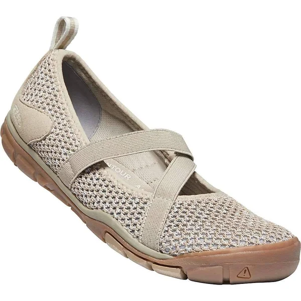 Keen Women's Hush Knit Mj CNX - Plaza Taupe/Silver Birch - 10.5