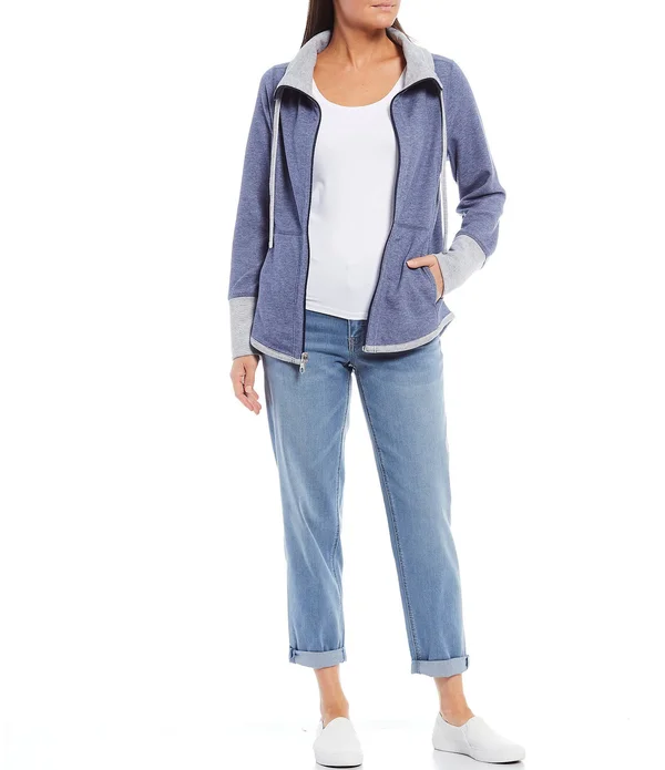 Tommy Bahama Sun Fade Flipside Reversible Full Zip Knit Jacket - Xs