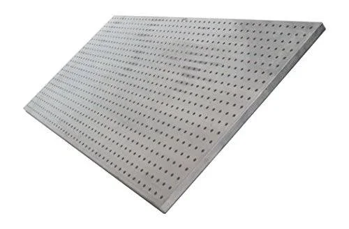 Diamondlife HPB2448.S Pegboard X2 24x22 x 48x22 Stainless Steel