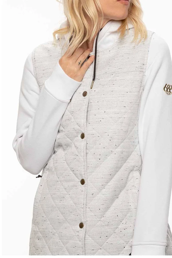 686 Women's Autumn Insulated Jacket White - L