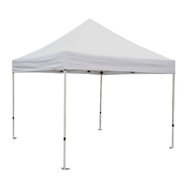 King Canopy Athena 10 ft. x 10 ft. Black Cover White Frame Instant Pop Up Tent - Blacks