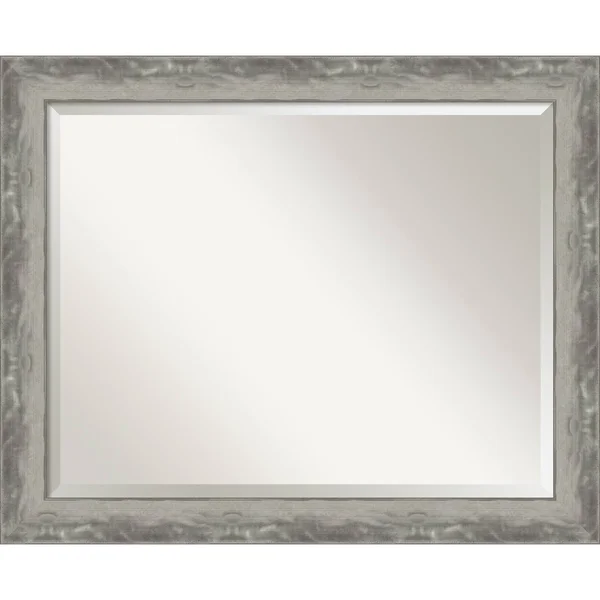 Copper Grove Celle Bathroom Vanity Wall Mirror with Silvertone Frame - Large (32 x 26-inch)