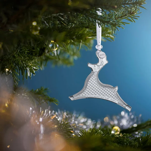 Waterford Crystal 2020 Dancing Reindeer Ornament