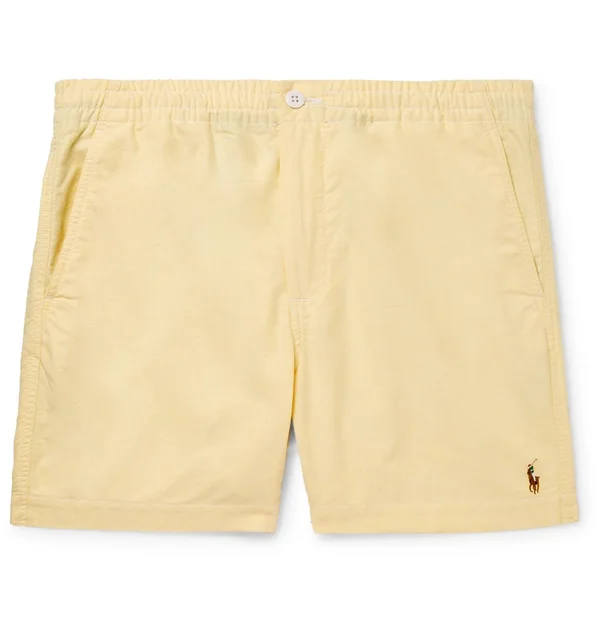 Polo Ralph Lauren Yellow Classic Prepster Shorts Size: L