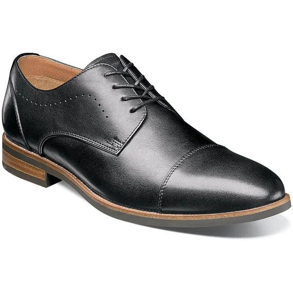 Florsheim Uptown Cap Toe Oxford 10 Men's Black