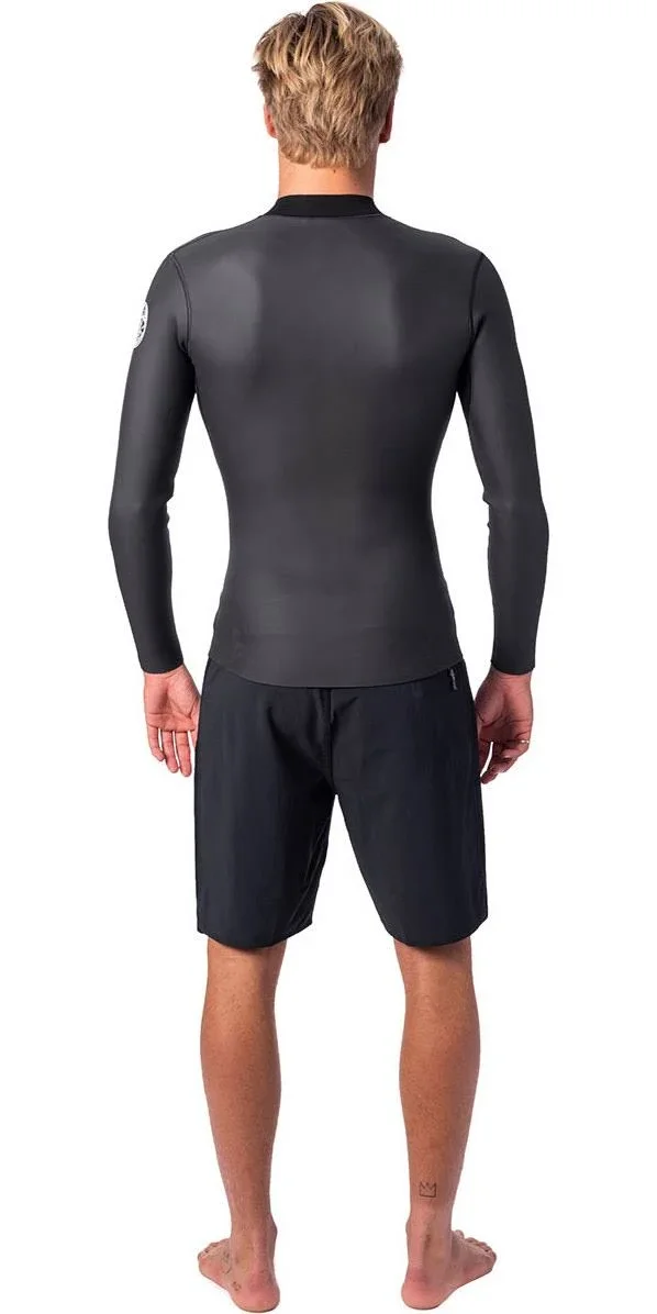 Rip Curl Mens 2021 Dawn Patrol Front Zip 1.5mm Neoprene Jacket