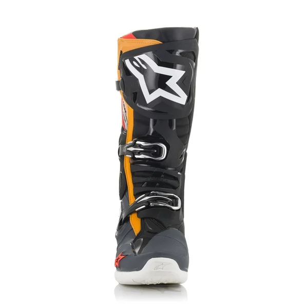 Alpinestars Tech 10 Boots - Black/Gray/Orange - 7