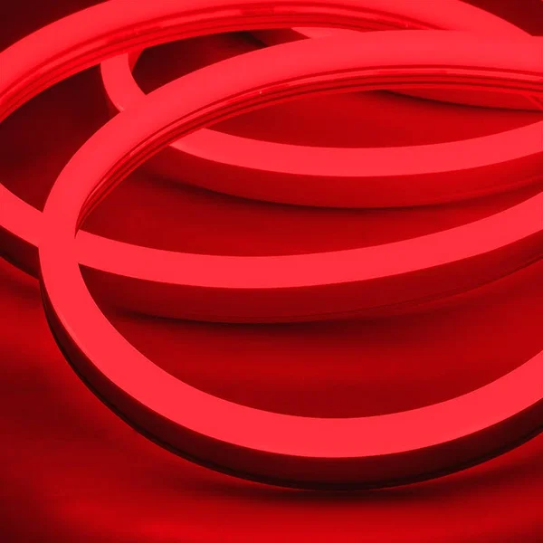 LED Neon Strip Light - 5M LED Side Bend Neon Flex - 24V - IP65 - Red