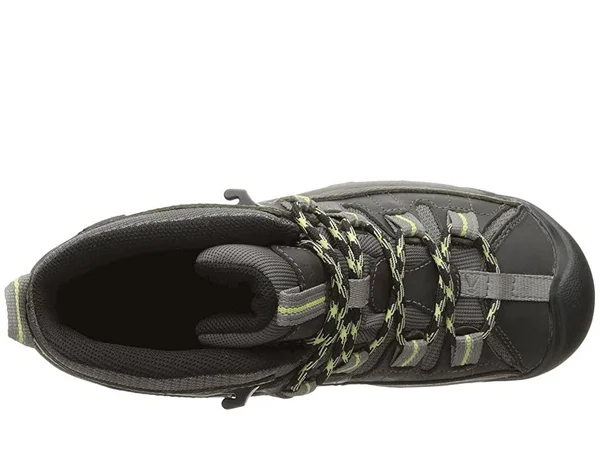 Keen Women's Waterproof Hiking Boots Targhee II Mid, 5, Raven/Opaline