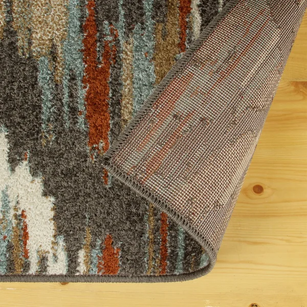 Superior Solitaire Area Rug, 8' x 10', Multicolor