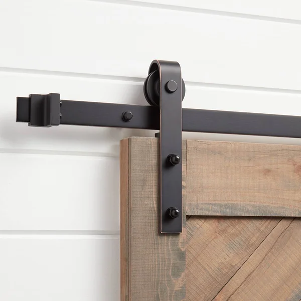 120x22 Hal Barn Door Hardware Kit - Stainless Steel - Signature Hardware