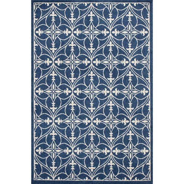 Domani Lesedi Traditional Mosaic Area Rug - 6&7x22 x 9&6x22 - Grey