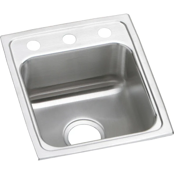 Elkay LRAD151750MR2 Gourmet Stainless Steel Single Bowl Sink