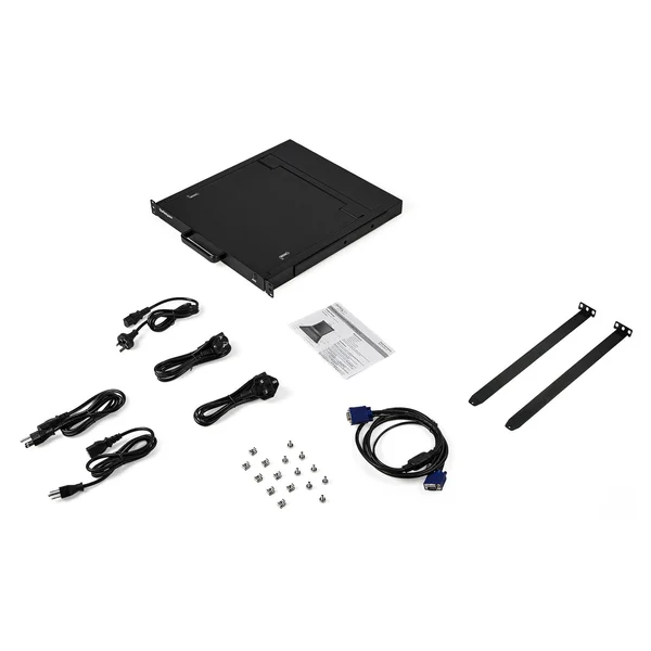 StarTech.com Rackmount KVM Console - Single-Port with 17-inch LCD