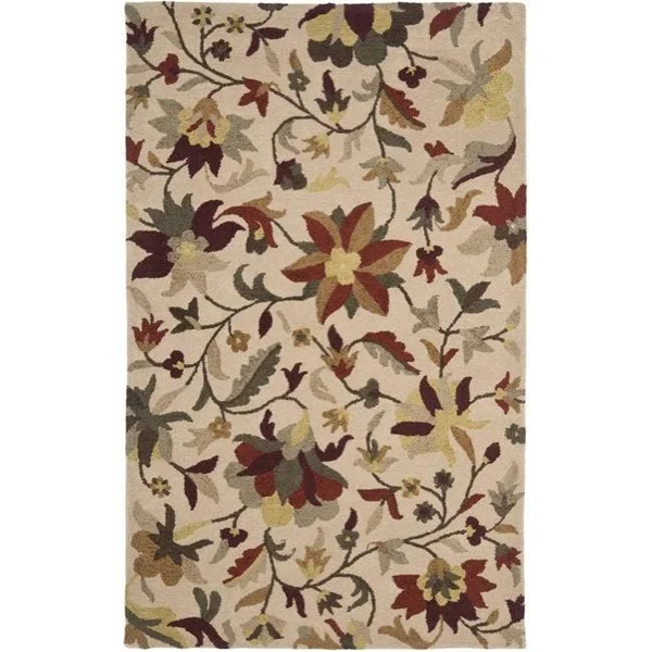 Safavieh Jardin JAR457B Brown, Multi Rug 4'X 6' Rectangle