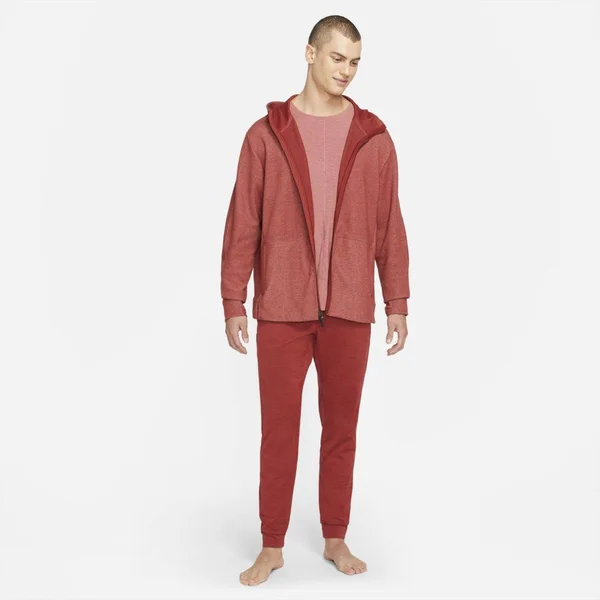 Nike Yoga Men's Full-Zip Hoodie in Red, Size: Small, CU6260-689