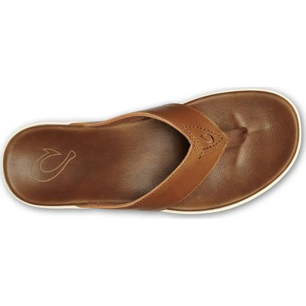 Olukai Men's Nalukai Sandal - 8 - Lava Rock/Lava Rock