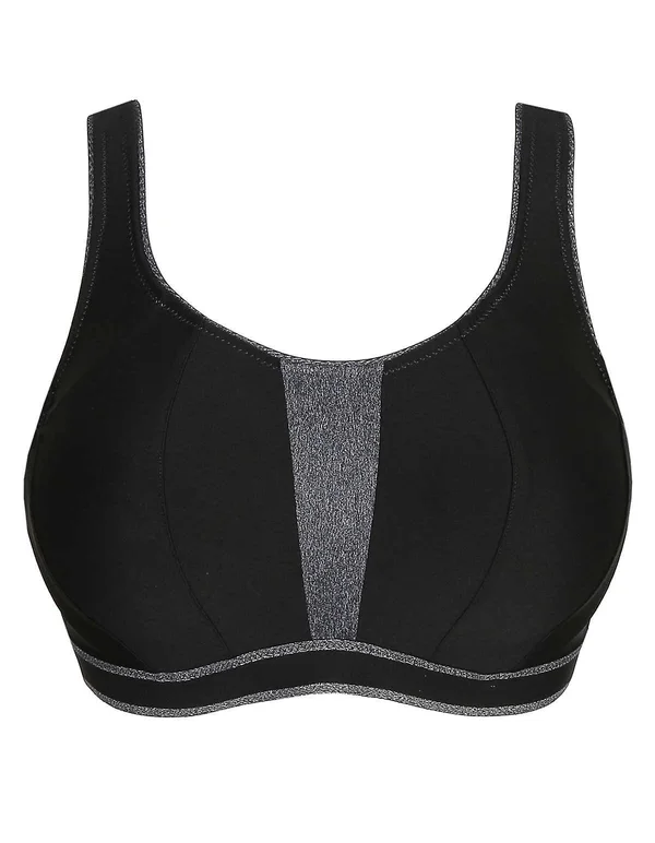 Prima Donna The Sweater Underwire Sports Bra - Black - 36G