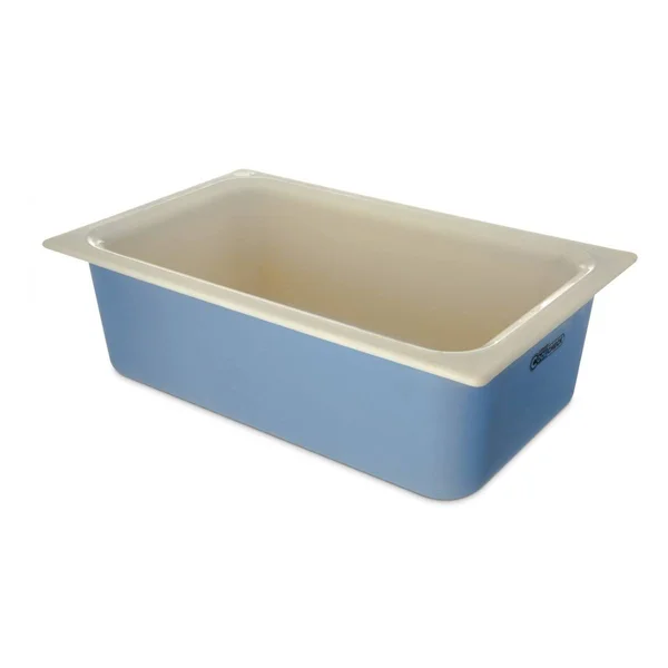 White/Blue Coldmaster CoolCheck 6x22High Impact Deep Full Size 15 qt Coldpan Carlisle (CM1100C1402)