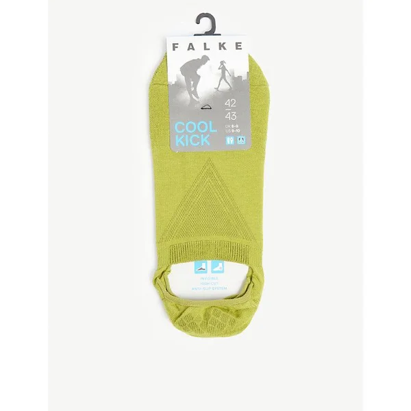 Falke Cool Kick No Show Socks, 39-41, Green, Blockcolour