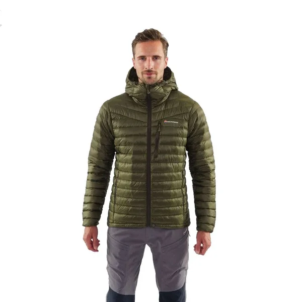 Montane Mens Featherlite Down Jacket Kelp Green S