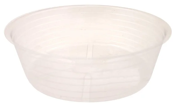 Bond Mfg P - Deep Plastic Saucer - Clear 14 inch