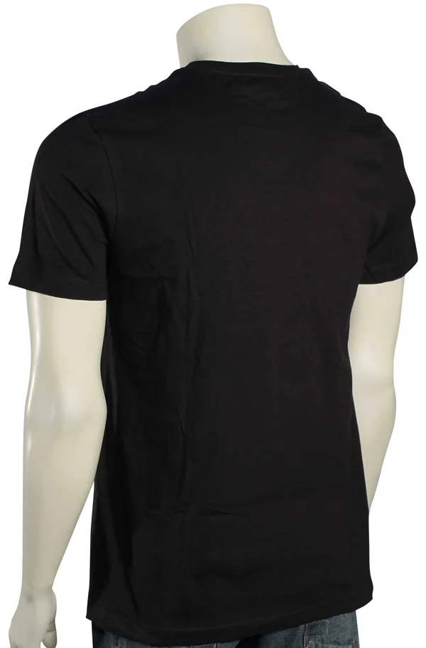 Hurley One and Only Push Through T-Shirt - Black - White - M