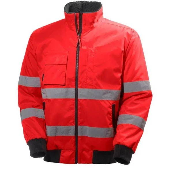 Helly Hansen Alta Hi Vis Pilot Jacket 71371, Red, 2XL