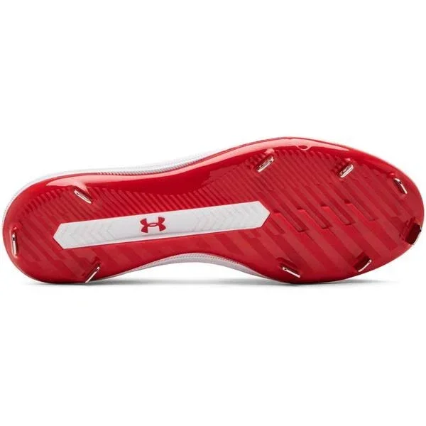 Under Armour Men's Yard Low St Baseball Cleats - Red - 9.5