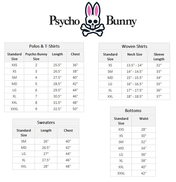 Psycho Bunny Men's Alpine Trail Classic Crewneck Tee 6 - Alpine Trail
