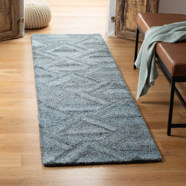 Safavieh Abstract 607 Area Rug, Grey, Black, 6& x 6& Round