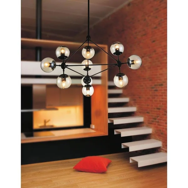 CWI Lighting-3 Light Up Mini Pendant with Chrome finish-5025P10C-3