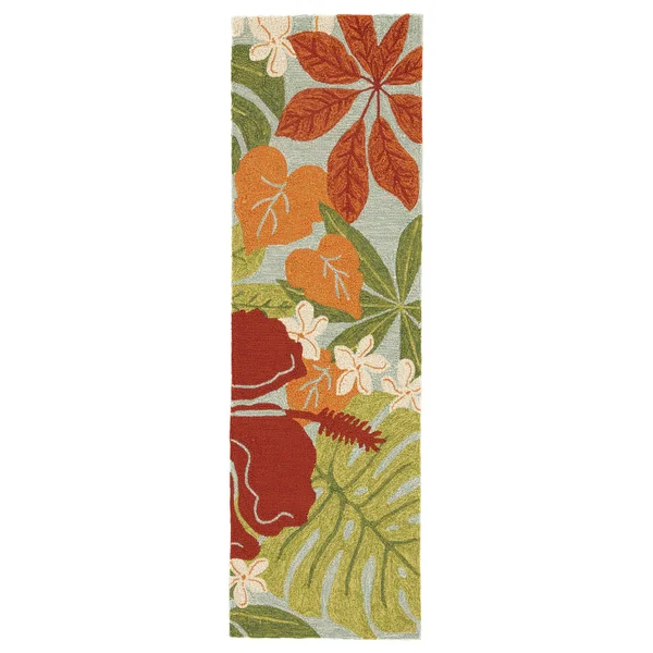 Jaipur Coastal Lagoon Luau Rug 2& x 3&