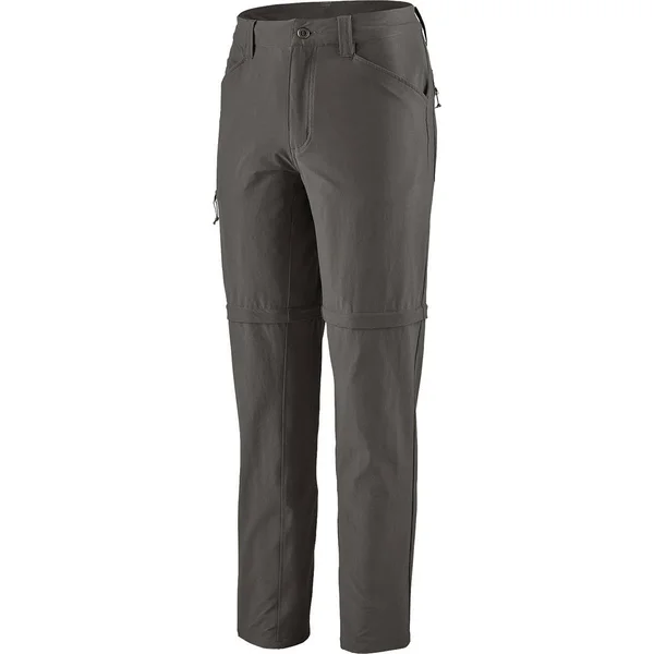 Patagonia Men's Quandary Convertible Pants, Forge Grey, 33