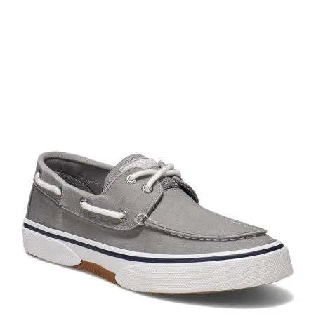 Men's Sperry, Halyard Boat Shoe, Size: 12 W, Gray