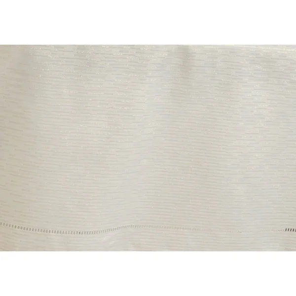 Saro Lifestyle Hemstitched Tablecloth with Casual Design - 65x22x140x22
