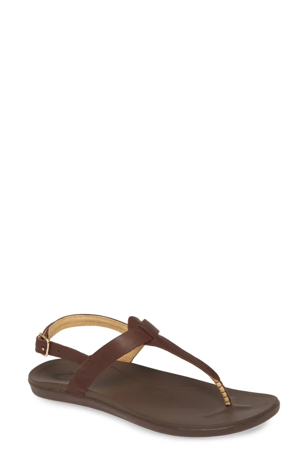 Olukai Women's Ekekeu - Kona Coffee/Kona Coffee - 6