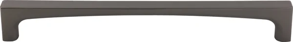 Top Knobs TK1019AG Riverside Appliance Pull 18 inch - Ash Gray